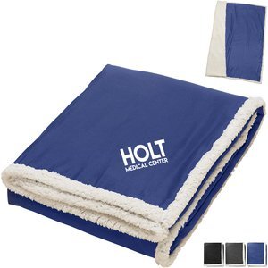 Sherpa Fleece Blanket, 50" x 60"