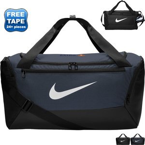 Nike® Recycled Polyester Dobby Brasilia Small Duffel