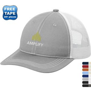 Port Authority® Unstructured Snapback Trucker Cap