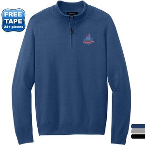 MERCER+METTLE™ Tri-Blend 1/4 Zip Sweater