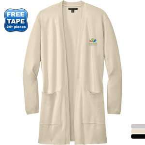 MERCER+METTLE™ Tri-Blend Open Front Ladies' Cardigan Sweater