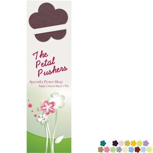 Flower Seed Paper Shape w/ Bookmark