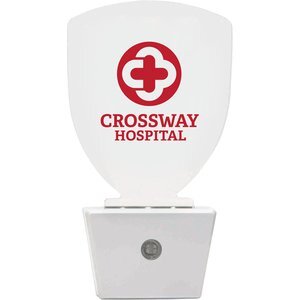 Shield Shape White LED Nightlight