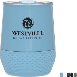 Eros Double Wall Stainless Steel Thermal Tumbler, 12oz.