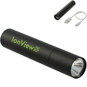 Rechargeable Aluminum 1200mAh Flashlight