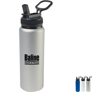 Jett Aluminum Straw Lid Hydration Bottle, 32oz.