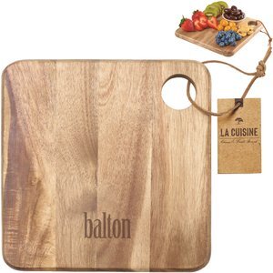 La Cuisine Acacia Wood Cheese & Fruit Board