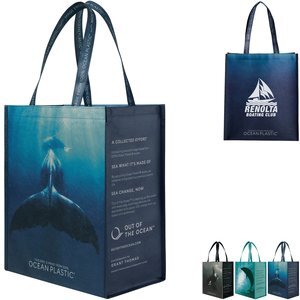 Out of the Ocean® Reusable 100% Ocean Plastic® Large Shopper