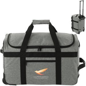Graphite Recycled PET 20" Wheeled Duffel
