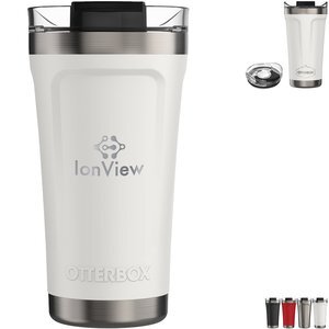 19oz. White Stainless Steel Tumbler with Straw by Celebrate It™