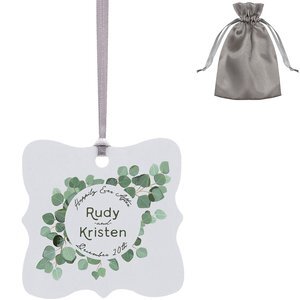 Square Bracket Metal Ornament