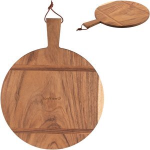 Madera Caribbean Walnut Round Charcuterie Board