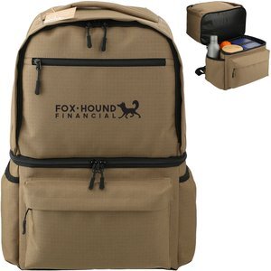 NBN Recycled Polyester Utility 12 Can Backpack Cooler