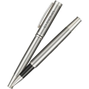 Recycled Stainless Steel Rollerball Pen