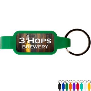 Key Chain Bottle Can Opener w/ Split Key Ring
