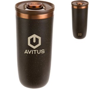Nayad® Neo Coffee Grounds & Recycled Polypropylene Tumbler, 16oz.