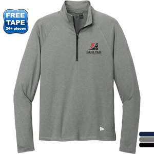 New Era® Power Poly/Spandex Men's 1/2 Zip