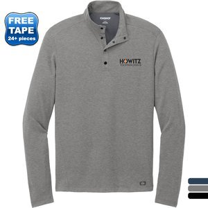 OGIO® Command Poly/Merino Wool Men's 1/4 Snap