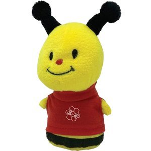 Shorties Plush Bumblebee, 4"