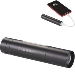Rechargeable 2200mAh Aluminum Flashlight