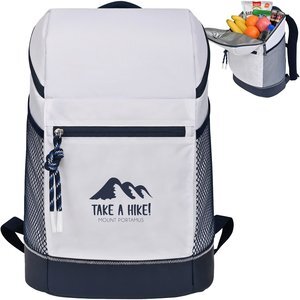 Harborside Nylon Poly 28-Can Backpack Cooler