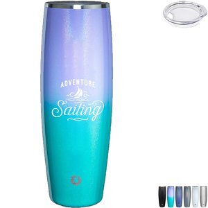 Snowfox® Vacuum Insulated Double Wall Beer Tumbler w/ Lid, 18oz.