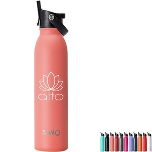 Swig Life™ Vacuum Insulated Matte Bottle w/ Flip & Sip Lid, 20oz.
