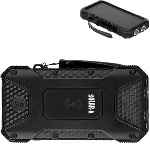 Neutron Solar Power Bank & Wireless Charger, 20,000mAh