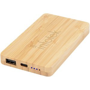 Bamboo Power Bank, 5000mAh