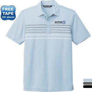 TravisMathew® Coto Polyester Performance Chest Stripe Men's Polo