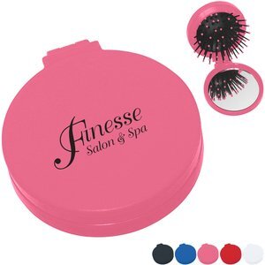 Brush and Mirror Compact