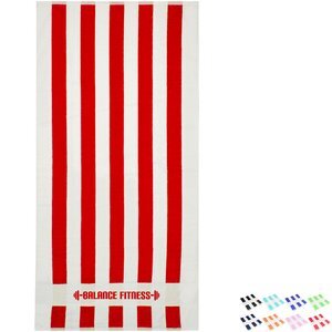 Seaside Lightweight Cotton Beach Towel, 9 lbs.