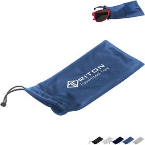Microfiber Sunglasses Pouch w/ Drawstring