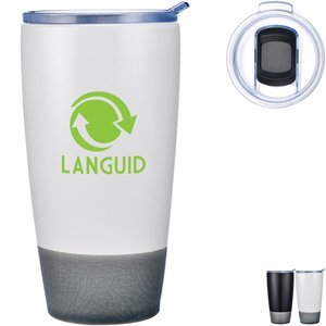 Fortuna Double-Wall Ceramic Tumbler, 12oz.