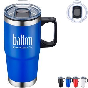 San Siro Double-Wall Travel Mug, 24oz.