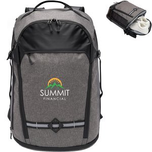 Delridge 37L Carry-On Polyester Computer Travel Backpack