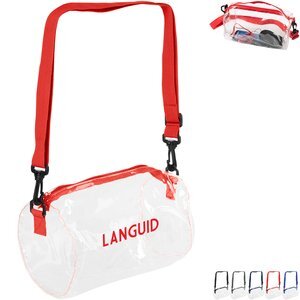 Seymour Clear PVC Barrel Bag