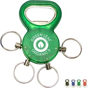 Aluminum Bottle Opener Keyring, GA-19019 - Marco Promos