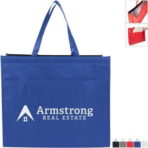 Matte Cooler Tote Bag w/ 100% rPET Material