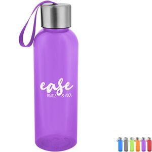 Jaclyn rPET Bottle w/ Easy Carry Strap, 20oz.