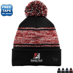 New Era® Knit Chilled Acrylic Pom Beanie