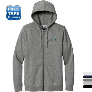 New Era® Comeback Fleece Cotton/Poly Full-Zip Unisex Hoodie