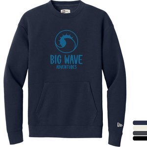 New Era® Heritage Fleece Cotton/Poly Unisex Pocket Crew