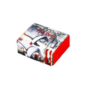 Full Bleed E-Flute Tuck Box, 5" X 4" X 2"