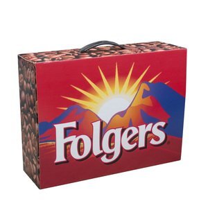 E-Flute Handle Box, 12.25" x 9.5" x 4"