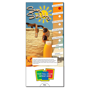 Sun Safety Slide Chart