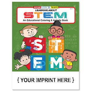 Learning About STEM Coloring Book