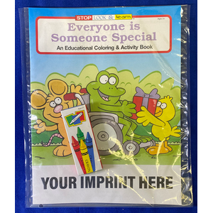 Everyone Is Someone Special Coloring Book Fun Pack
