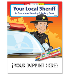 Your Local Sheriff Coloring & Activity Book Fun Pack