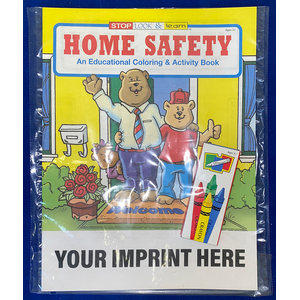 Home Safety Coloring Book Fun Pack